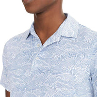 Reyn Spooner Wave Print Performance Polo by Southern Tide - Country Club Prep