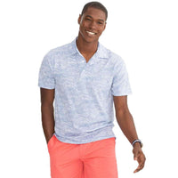 Reyn Spooner Wave Print Performance Polo by Southern Tide - Country Club Prep