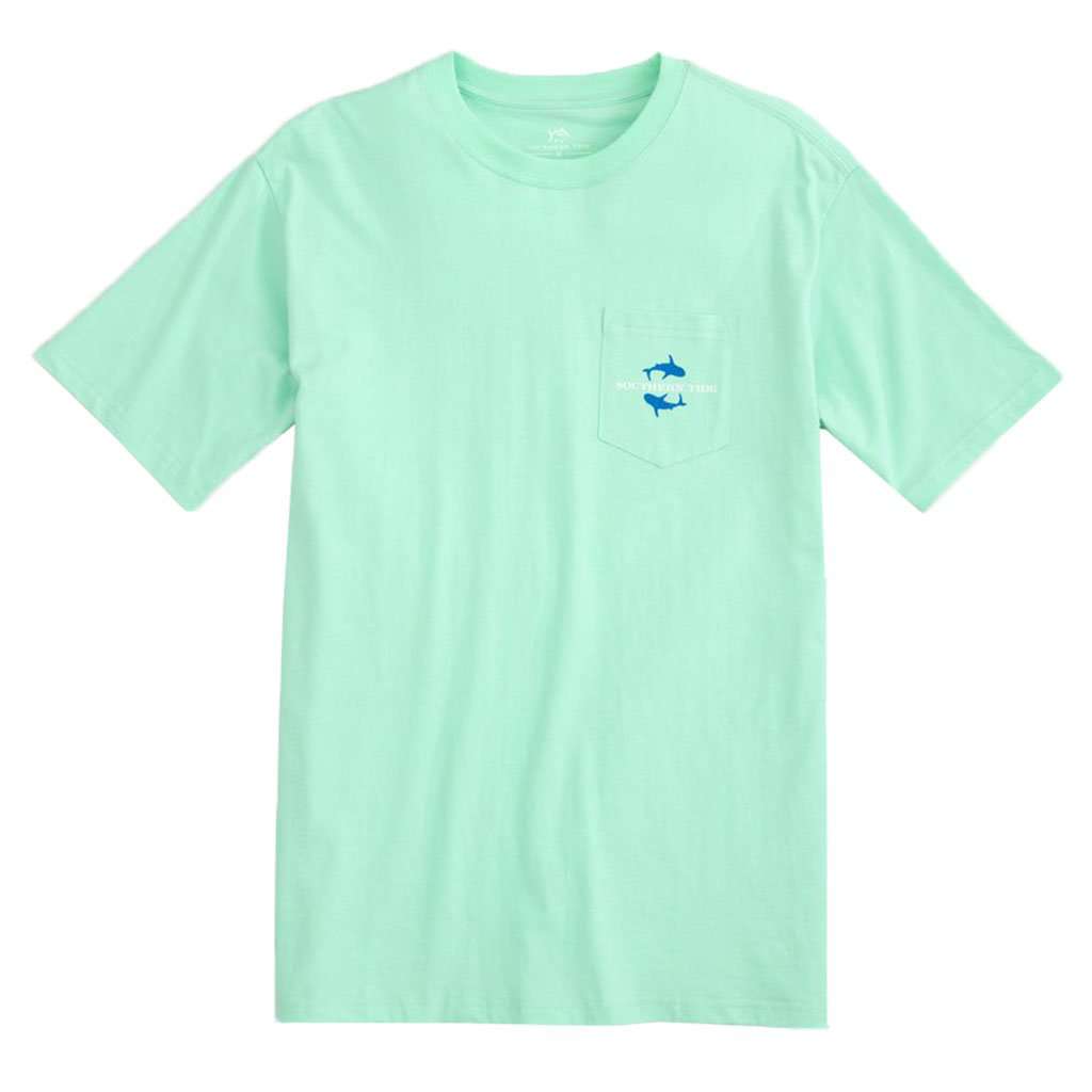 School of Sharks Skipjack Tee by Southern Tide - Country Club Prep