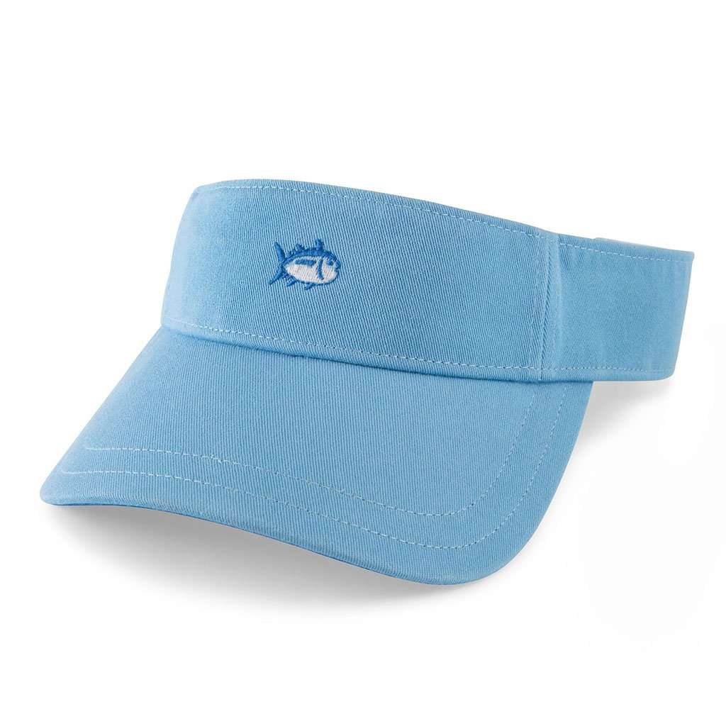 Skipjack Visor in Ocean Channel by Southern Tide - Country Club Prep