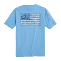 We The People Flag T-Shirt in Ocean Channel by Southern Tide - Country Club Prep