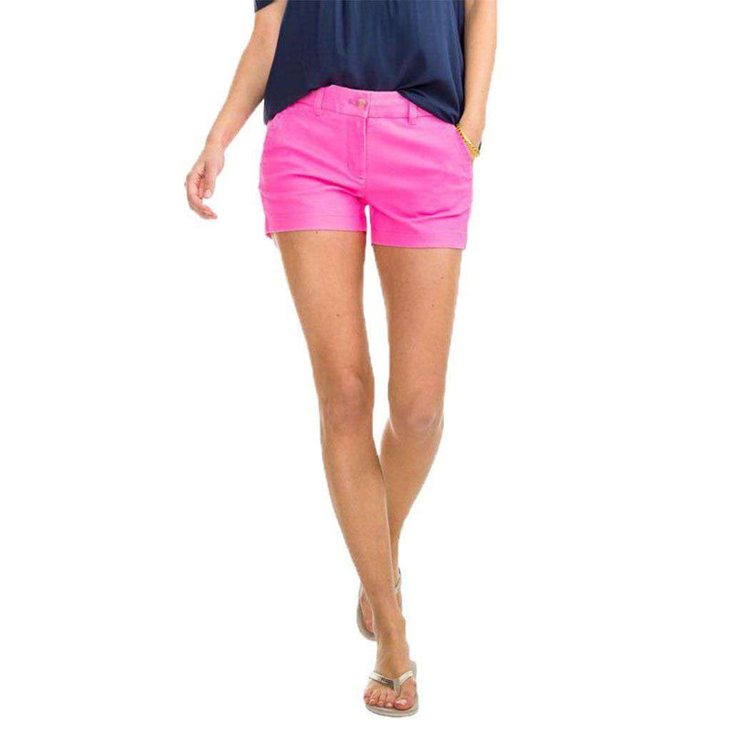 3" Leah Salt Water Short in Sugar Plum by Southern Tide - Country Club Prep