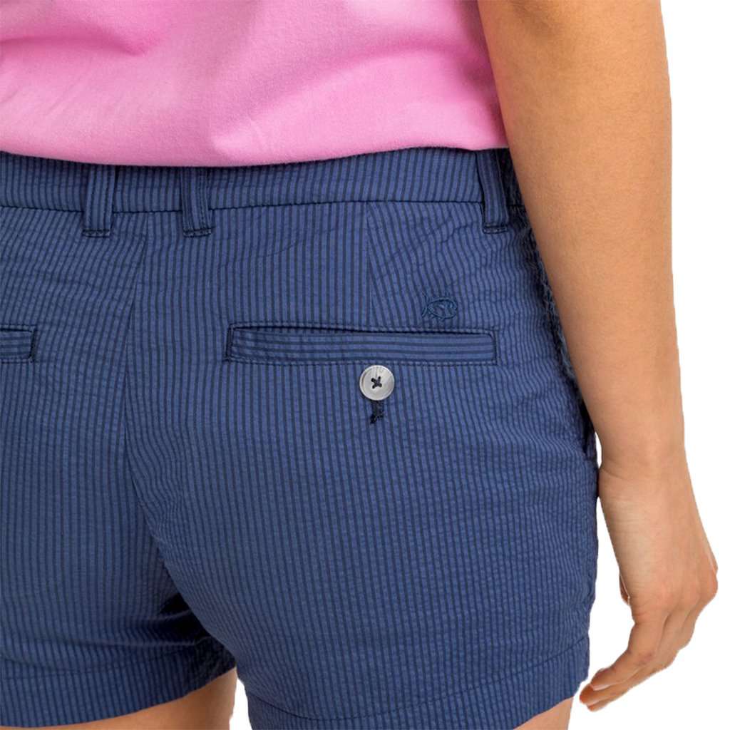 Leah 3" Seersucker Short by Southern Tide - Country Club Prep