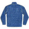 Piedmont Range Sherpa Pullover in French Blue and Mustard by Southern Marsh - Country Club Prep