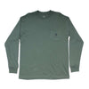 Original Logo Long Sleeve Tee in Duck Green by Southern Proper - Country Club Prep
