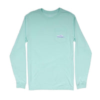 Southern Yacht Week Long Sleeve T-Shirt in Offshore Green by Southern Tide - Country Club Prep