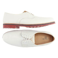 Classic White Suede Sport Buck by Country Club Prep - Country Club Prep