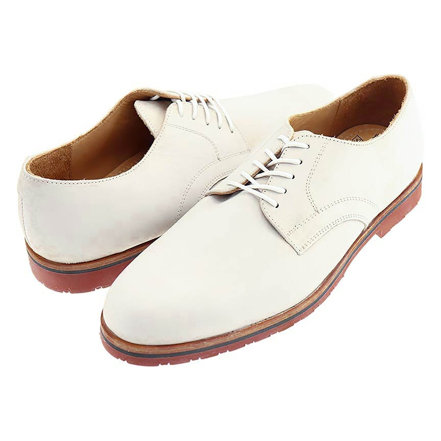 Classic White Suede Sport Buck by Country Club Prep