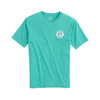 Weathered Label Heathered Tee Shirt by Southern Tide - Country Club Prep