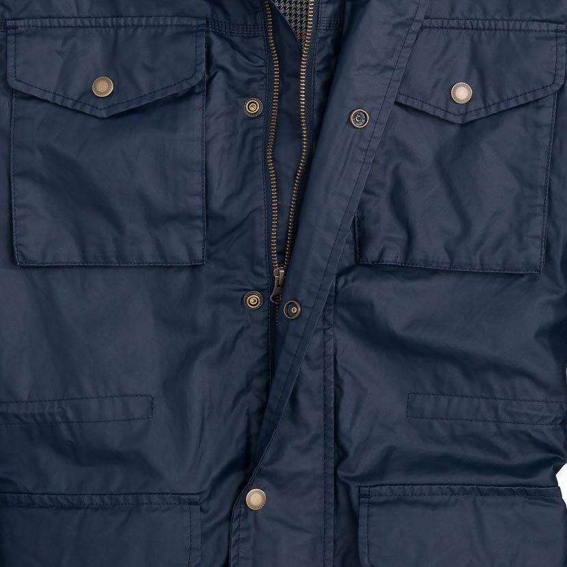 Maritime Wax Jacket in Blue Depths by Southern Tide - Country Club Prep