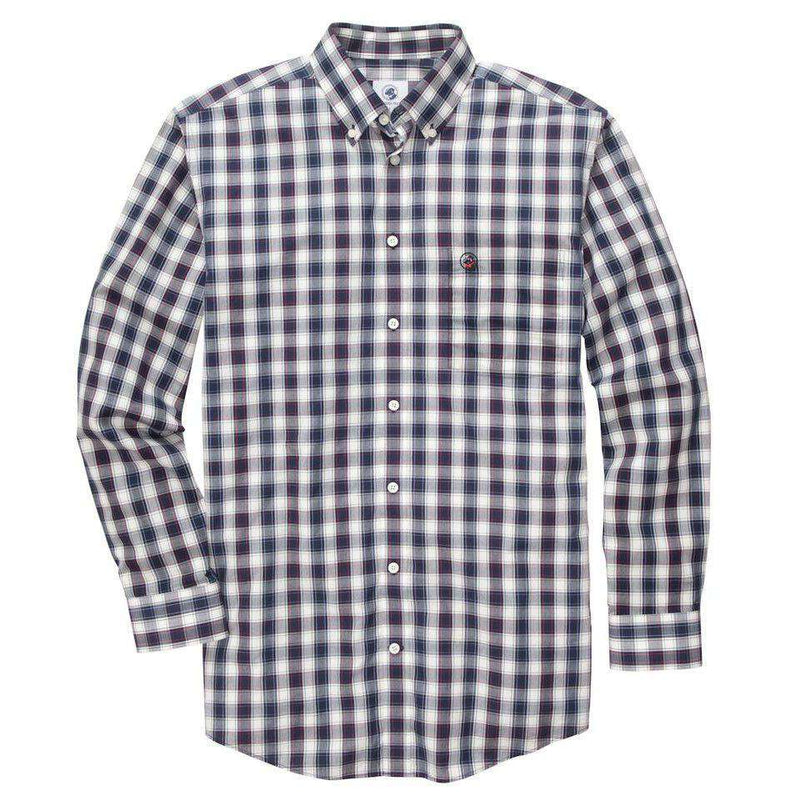 Storey Southern Shirt in Blue/White Plaid by Southern Proper - Country Club Prep