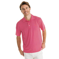 Driver Striped Brrr Performance Polo by Southern Tide - Country Club Prep