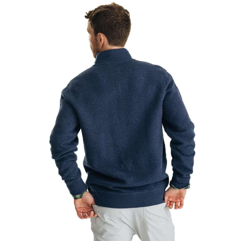 Sundown Quilted Quarter Zip Pullover by Southern Tide - Country Club Prep