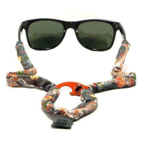 Autumn Forest Bottle Opener Camouflage Sunglass Straps by Gobi Straps - Country Club Prep