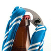 Blue & White Bottle Opener Striped Sunglass Straps by Gobi Straps - Country Club Prep
