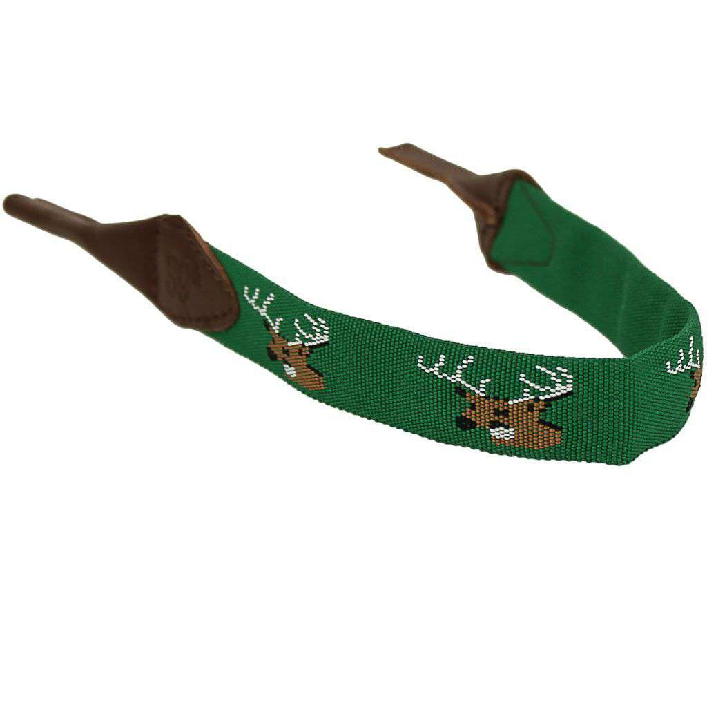 39th Parallel Bucks Needlepoint Sunglass Strap – Country Club Prep