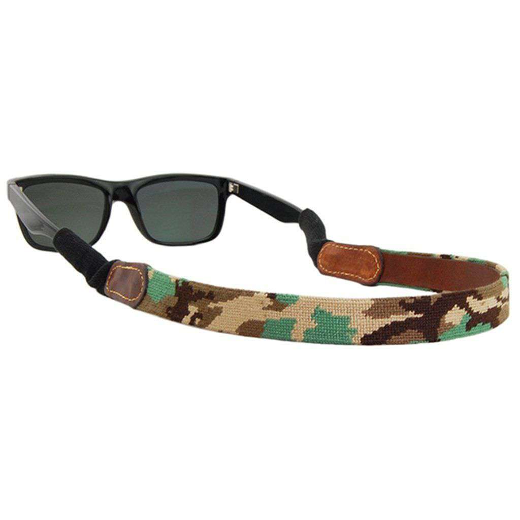 Camo Needlepoint Sunglass Straps by Smathers & Branson - Country Club Prep