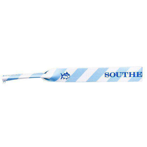 Collegiate Sunglass Straps in True Blue and White by Southern Tide - Country Club Prep