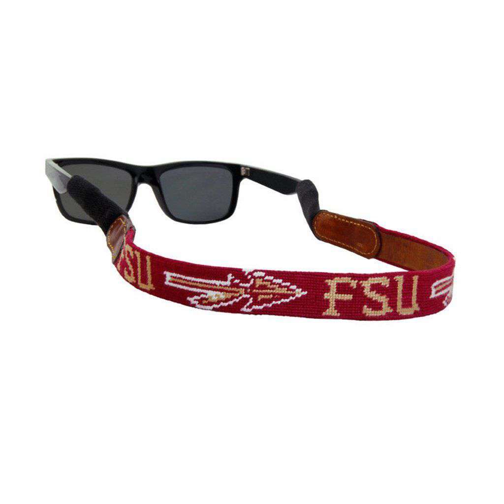 Florida State University Needlepoint Sunglass Straps by Smathers & Branson - Country Club Prep