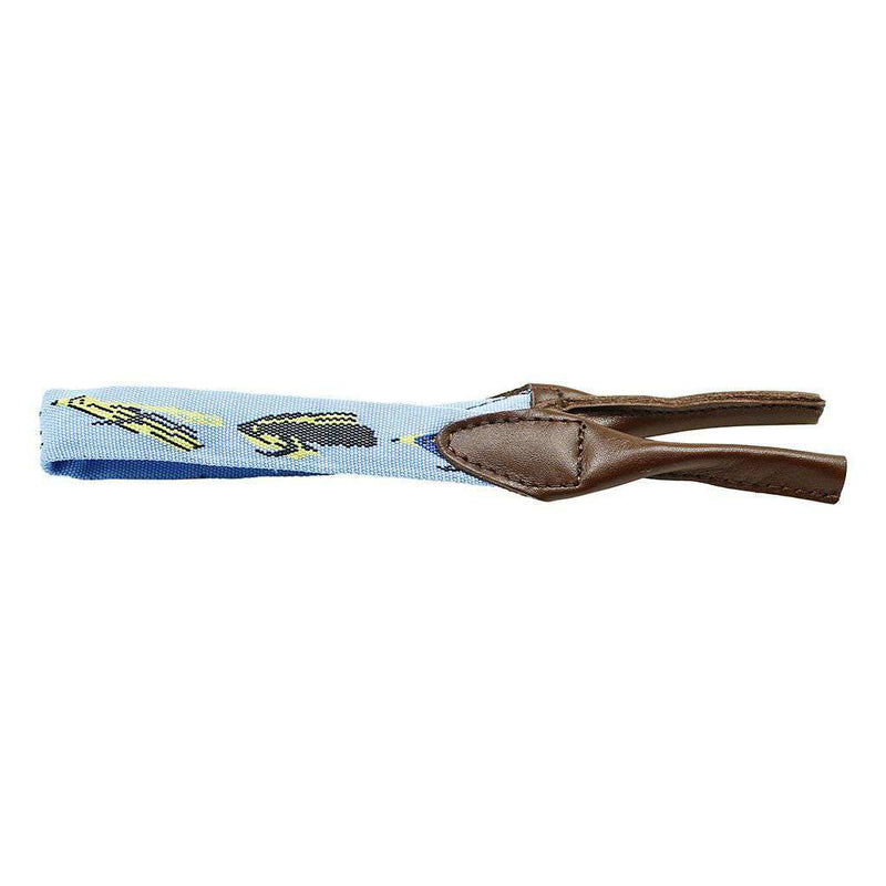 Fly Fishing Sunglass Straps in Blue by 39th Parallel - Country Club Prep