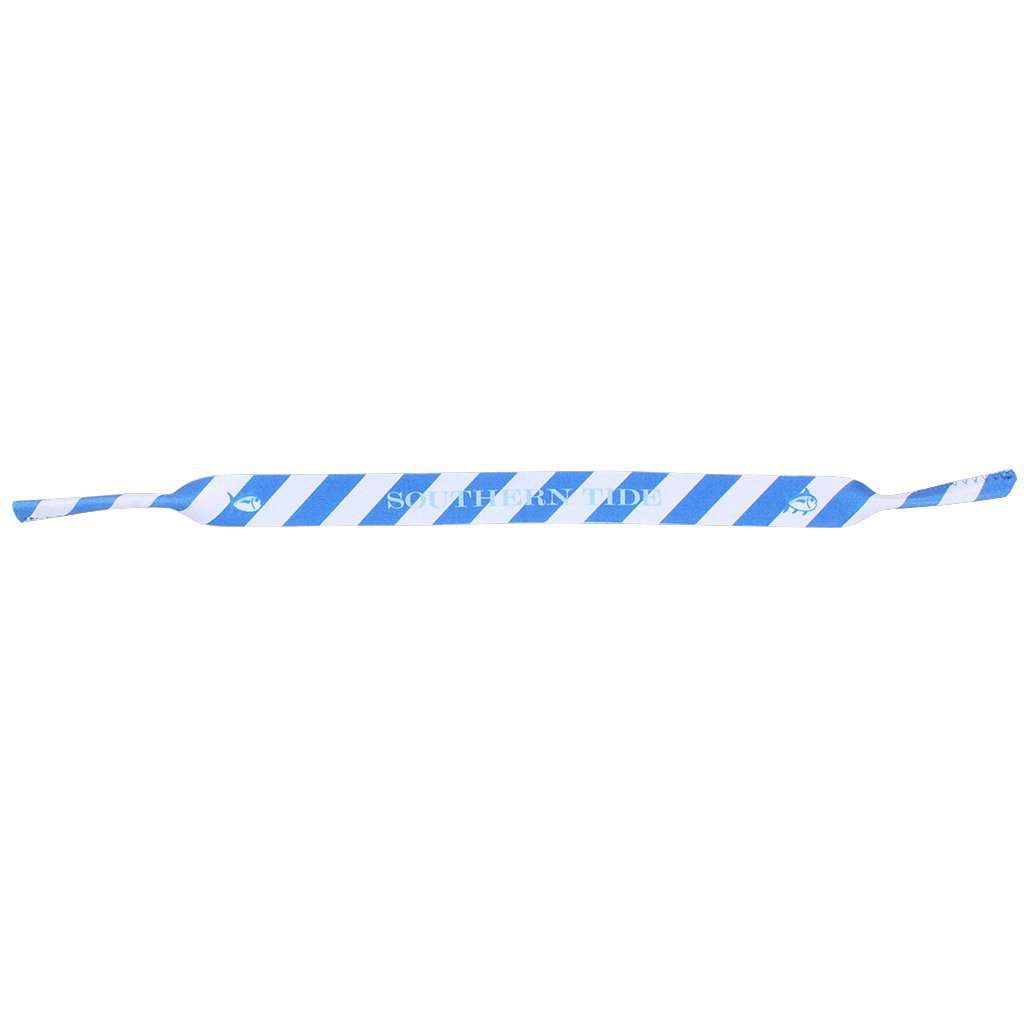 Gameday Sunglass Straps in University Blue and White by Southern Tide - Country Club Prep