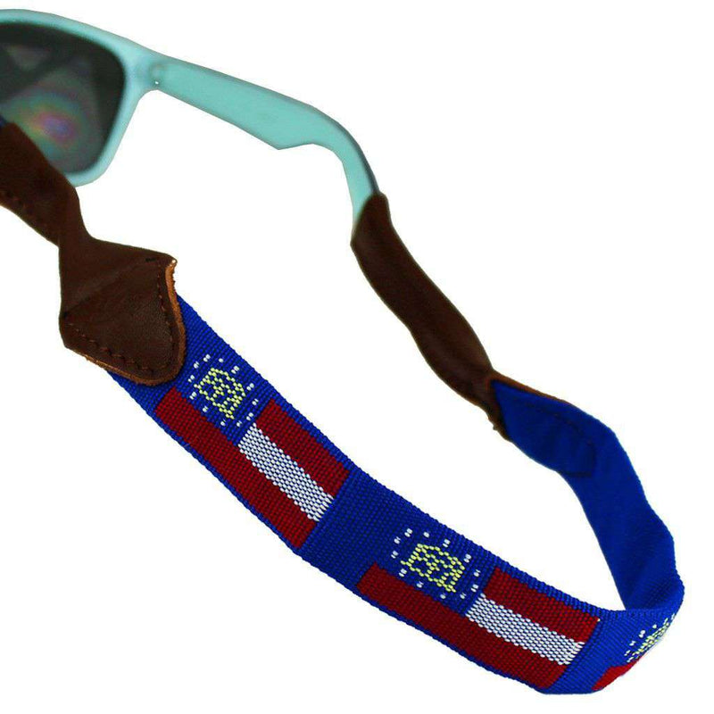 Georgia Needlepoint Sunglass Strap by 39th Parallel - Country Club Prep