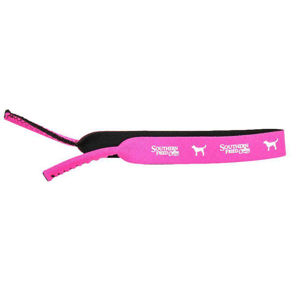 Lab Sunglass Straps in Pink by Southern Fried Cotton - Country Club Prep