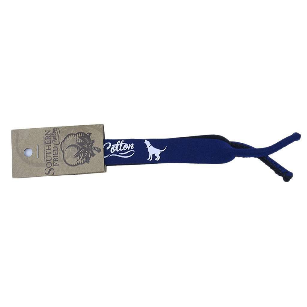 Logo Sunglass Straps in Navy by Southern Fried Cotton - Country Club Prep