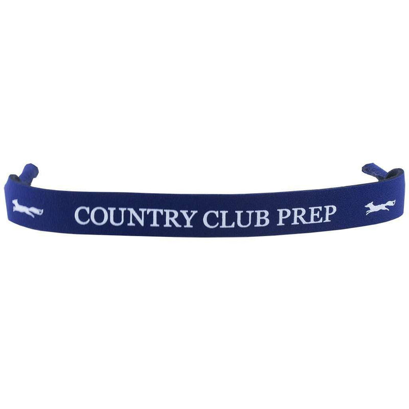 Longshanks Sunglass Straps in Navy by Country Club Prep - Country Club Prep