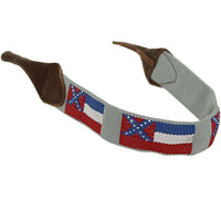 Mississippi Needlepoint Sunglass Strap by 39th Parallel - Country Club Prep
