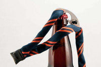 Navy & Orange Striped Bottle Opener Sunglass Straps by Gobi Straps - Country Club Prep