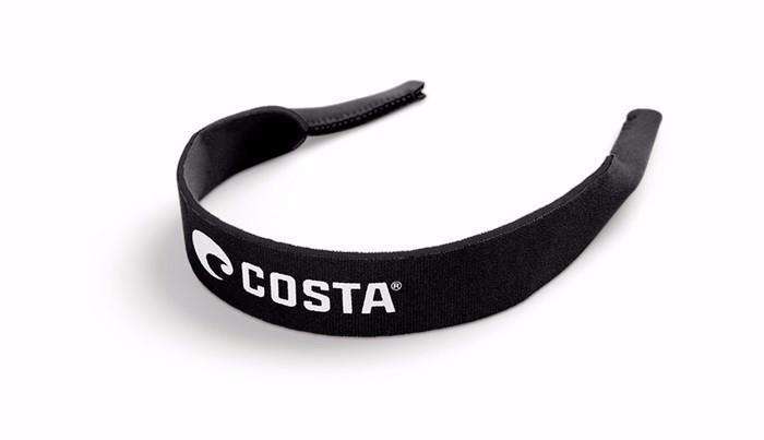 Neoprene Sunglass Straps in Classic Black by Costa Del Mar - Country Club Prep