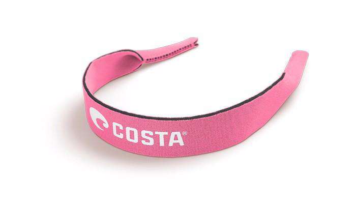 Neoprene Sunglass Straps in Classic Pink by Costa Del Mar - Country Club Prep