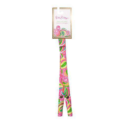 Premium Cotton Sunglass Straps in All Nighter by Lilly Pulitzer - Country Club Prep