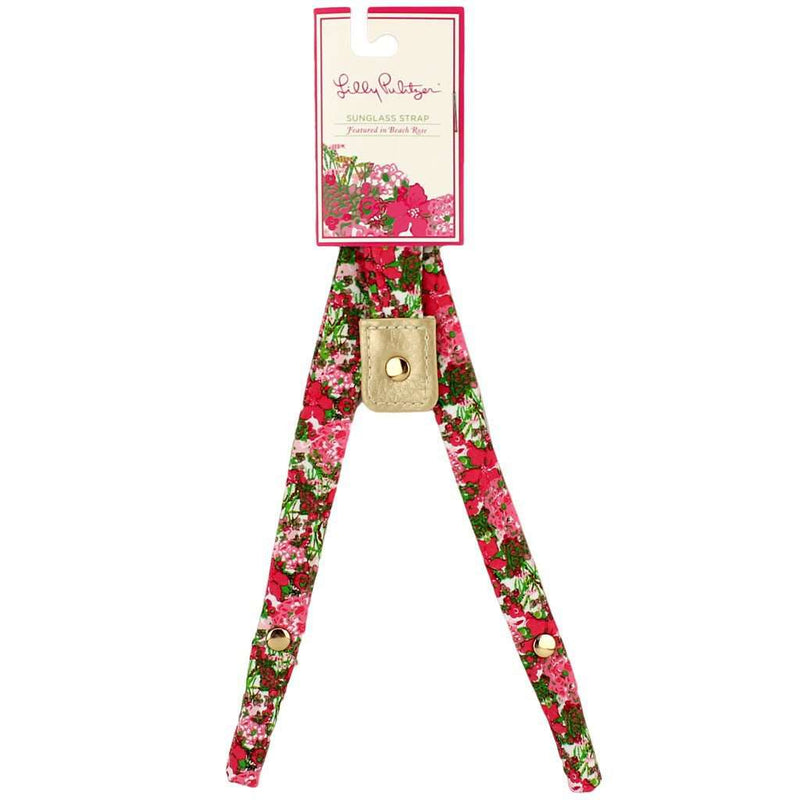 Premium Cotton Sunglass Straps in Beach Rose by Lilly Pulitzer - Country Club Prep
