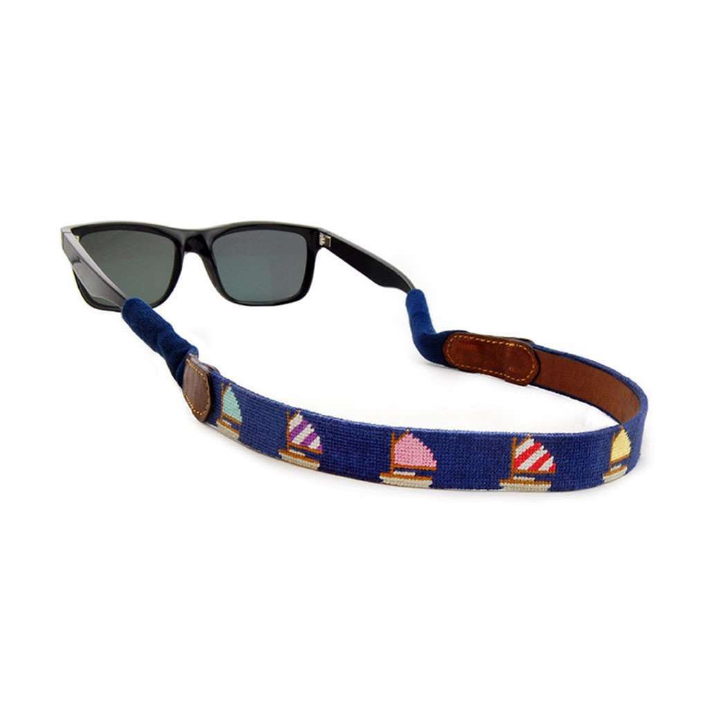 Rainbow Fleet Needlepoint Sunglass Straps by Smathers & Branson - Country Club Prep