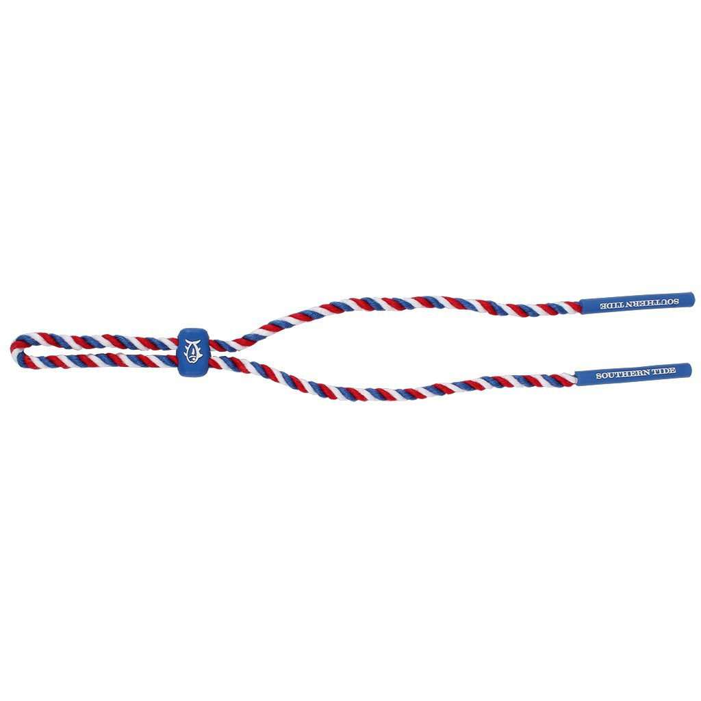 Red, White and Blue Rope Sunglass Straps by Southern Tide - Country Club Prep