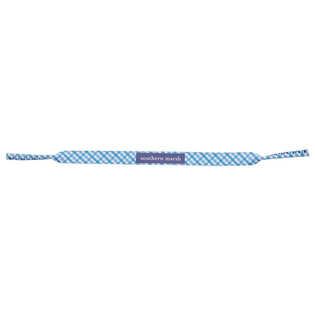 Sunglass Straps in Blue with White by Southern Marsh - Country Club Prep