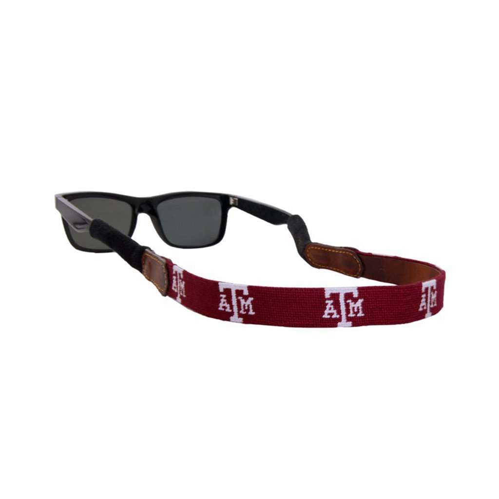 Texas A&M Needlepoint Sunglass Straps by Smathers & Branson - Country Club Prep