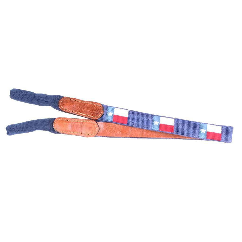 Texas Flag Needlepoint Sunglass Straps by Smathers & Branson - Country Club Prep