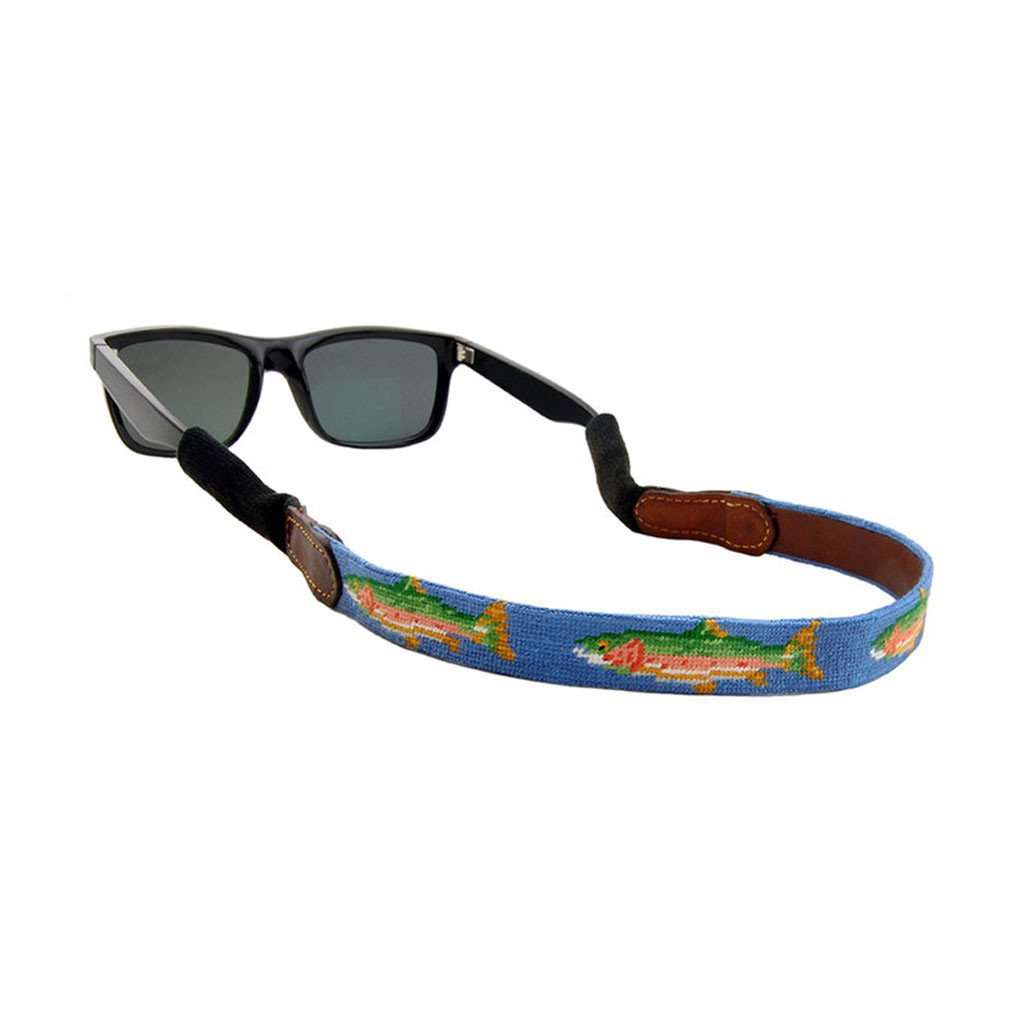 Trout Needlepoint Sunglass Straps by Smathers & Branson - Country Club Prep