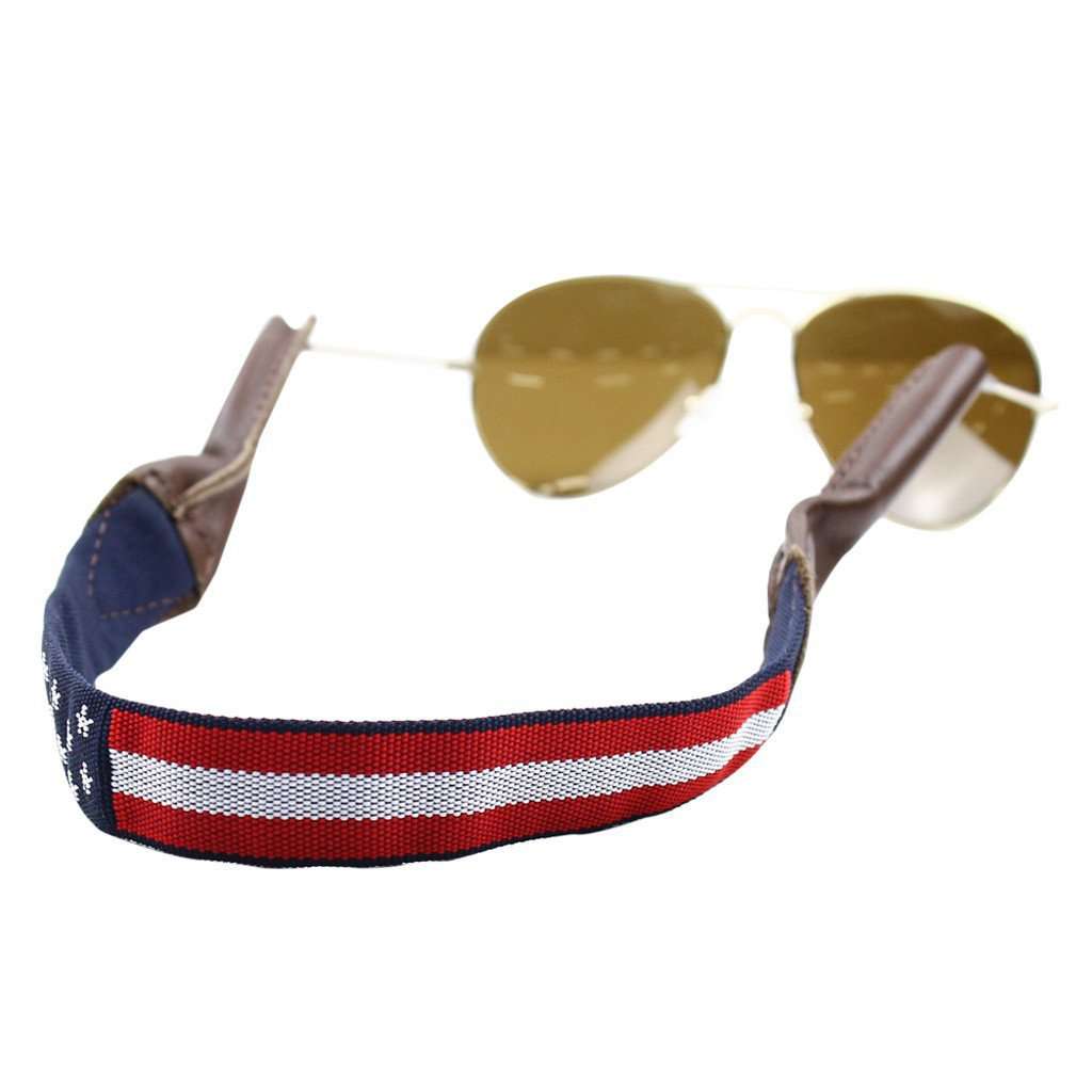 Uncle Sam Needlepoint Sunglass Strap by 39th Parallel - Country Club Prep