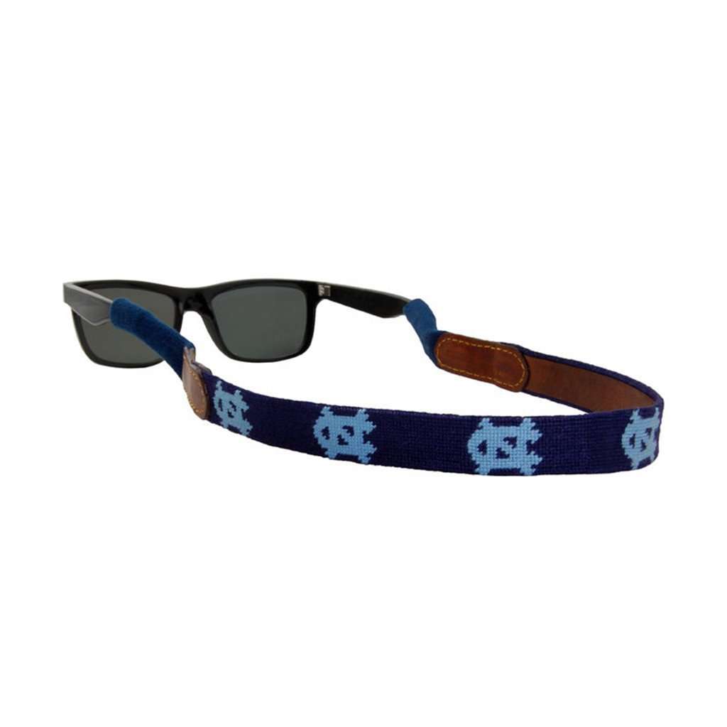 University of North Carolina Needlepoint Sunglass Straps by Smathers & Branson - Country Club Prep