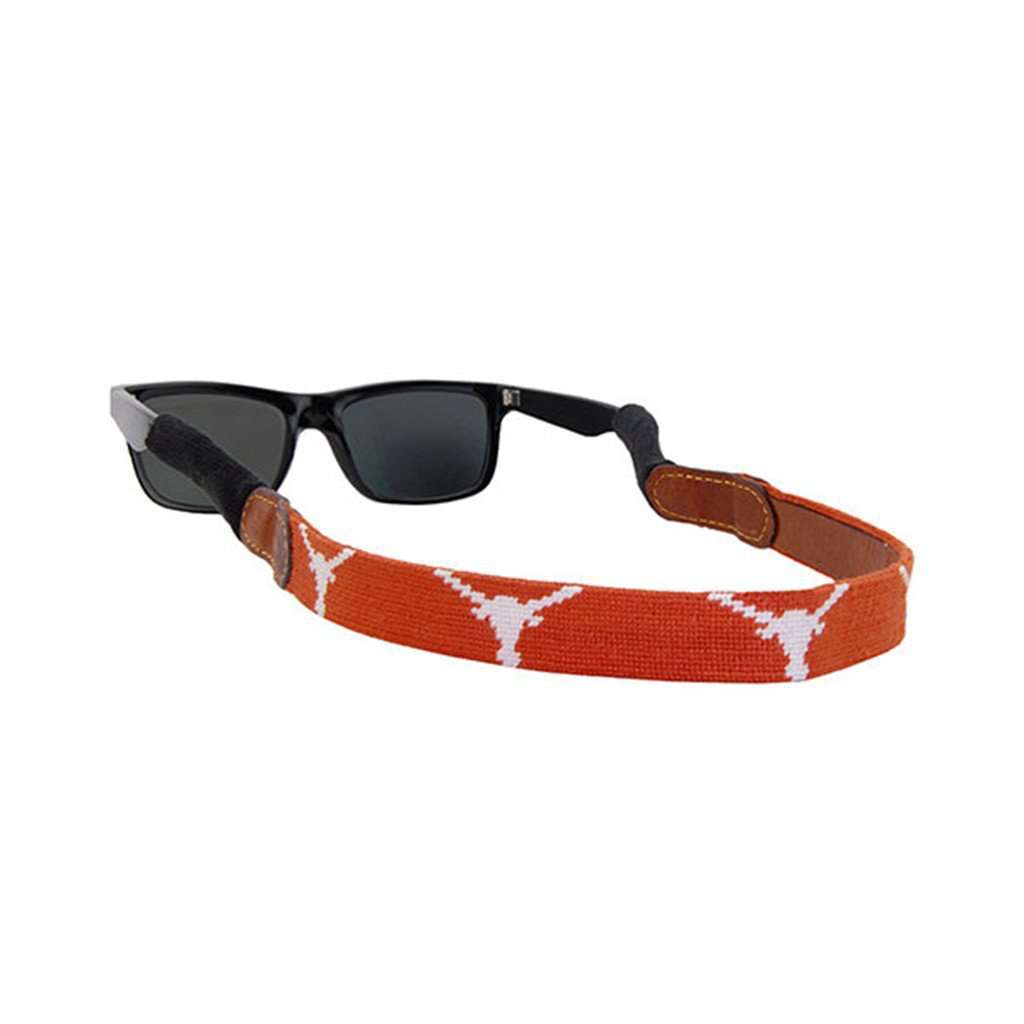 University of Texas Needlepoint Sunglass Straps by Smathers & Branson - Country Club Prep