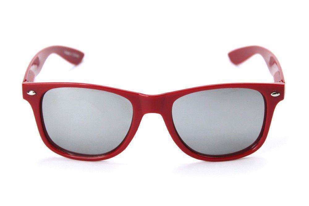 Alabama Throwback Sunglasses in Crimson by Society43 - Country Club Prep