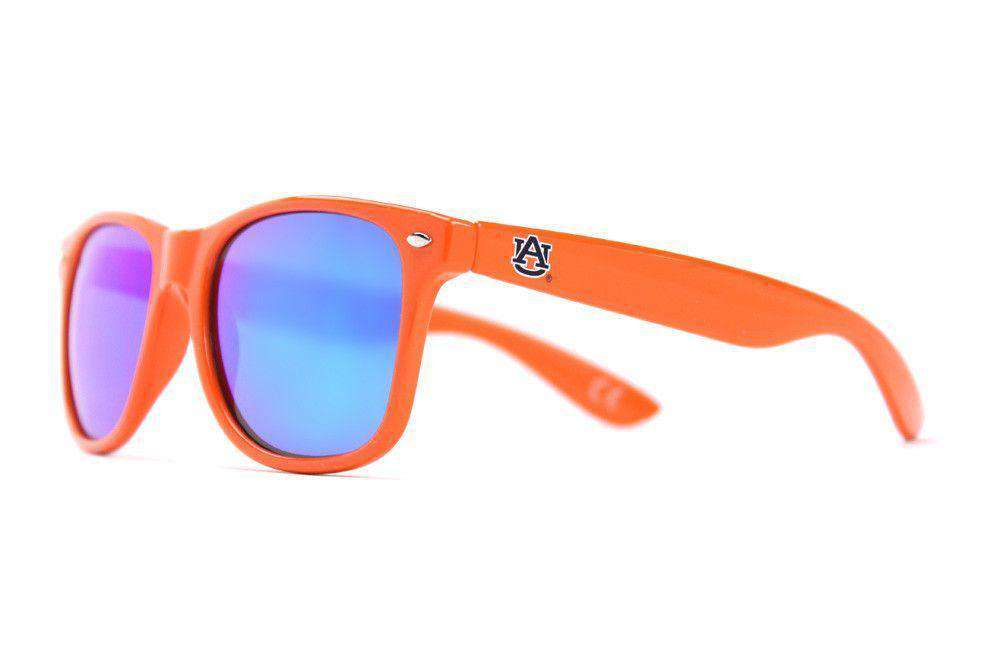 Auburn Throwback Sunglasses in Orange by Society43 - Country Club Prep