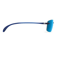 Ballast Sunglasses in Matte Blue with Blue Mirror 580P Lenses by Costa Del Mar - Country Club Prep