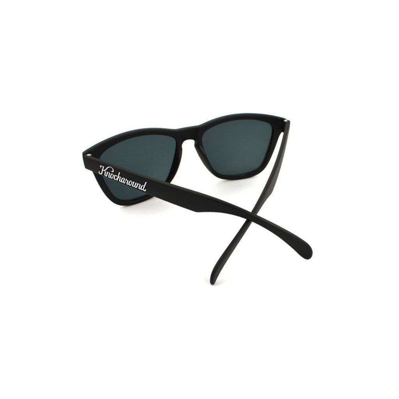 Knockaround Black Classic Sunglasses with Polarized Sunset Lenses ...