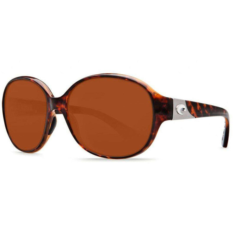 Blenny Tortoise Shell Sunglasses with Copper 580P Lenses by Costa Del Mar - Country Club Prep