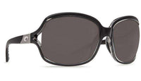 Boga Squall Black Sunglasses with Gray 580P Lenses by Costa Del Mar - Country Club Prep